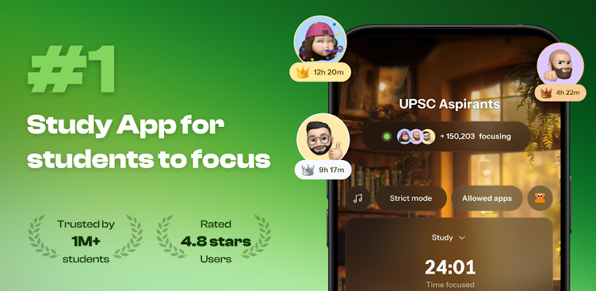 Download Regain: Study Timer for Focus Mod APK 42.2.1308 – (Unlocked,Paid for free,Pro,Remove ads)