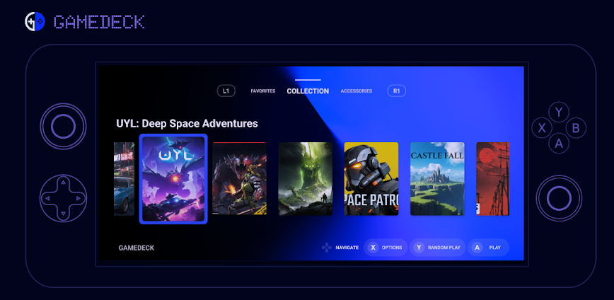 Download Gamedeck – The Game Launcher Mod APK 1.6.2 – (Unlocked,Pro)