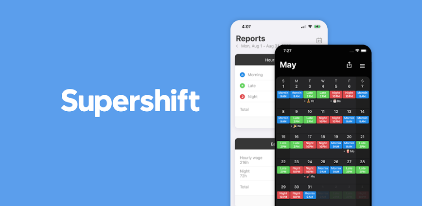 Download Supershift Shift Work Calendar Mod APK 2025.28 – (Unlocked,Pro)