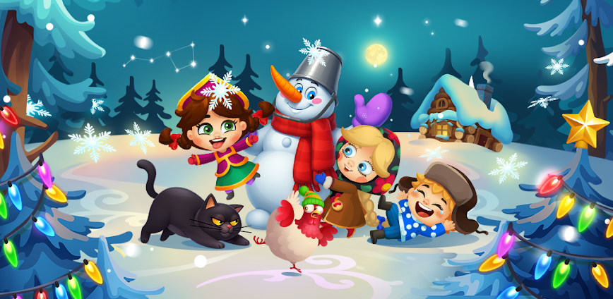 Download Мир домовят: три в ряд Mod APK 36.4.0 – (Unlimited money)