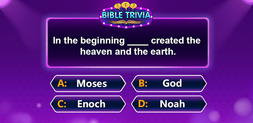 Bible Trivia – Word Quiz Game
