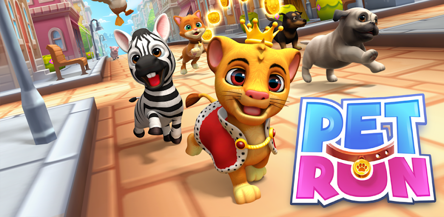 Download Pet Run – Puppy Dog Game Mod APK 1.26.2 – (Paid for free,Free purchase)