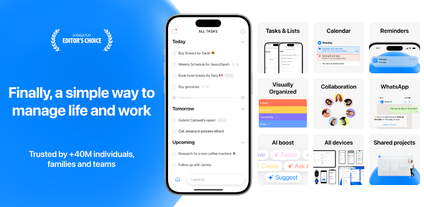Download Any.do – To do list & Calendar Mod APK 5.18.15.2 – (Unlocked,Premium)