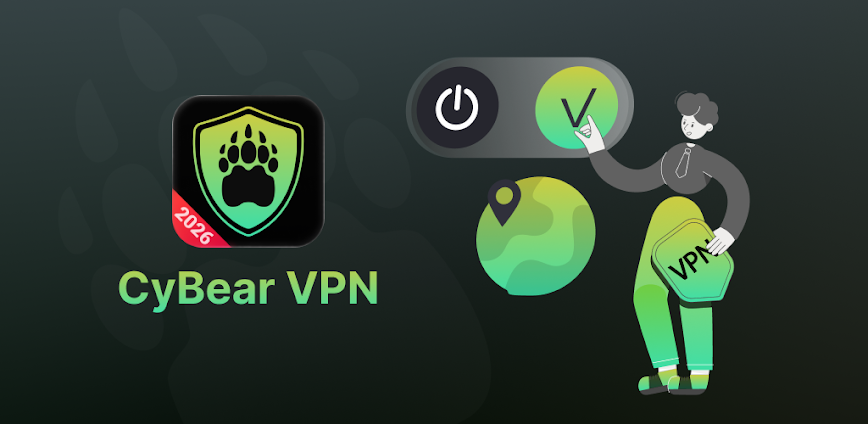 Download CyBear VPN – Fast VPN Proxy Mod APK 2.8.5 – (Unlocked,Premium)