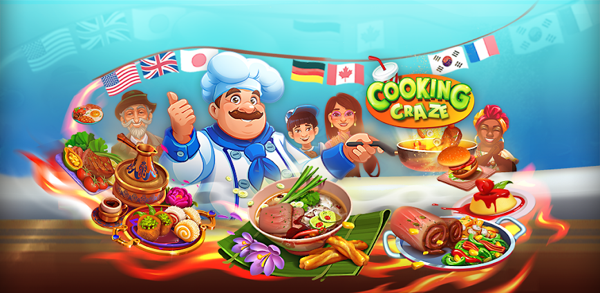 Download Cooking Craze: Restaurant Game Mod APK 2.10.0 – (Unlimited money,Free purchase)