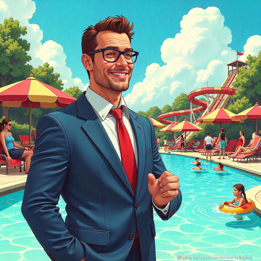Download Waterpark Owner Simulator Mod APK 1.6 – (Remove ads,Free purchase,Unlimited money)