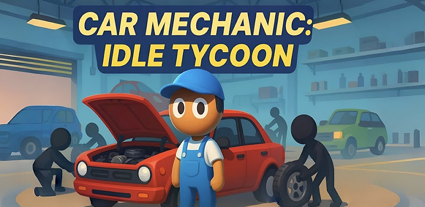 Download Car Mechanic Idle Tycoon Mod APK 0.6 – (Unlimited money,Free purchase,Remove ads)