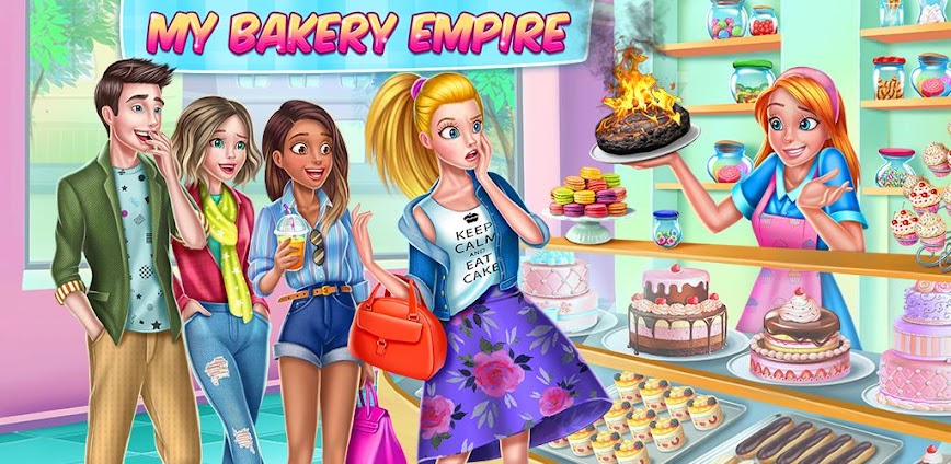 Download My Bakery Empire: Bake a Cake Mod APK 1.7.0 – (Remove ads,Unlimited money,Unlocked,Full)