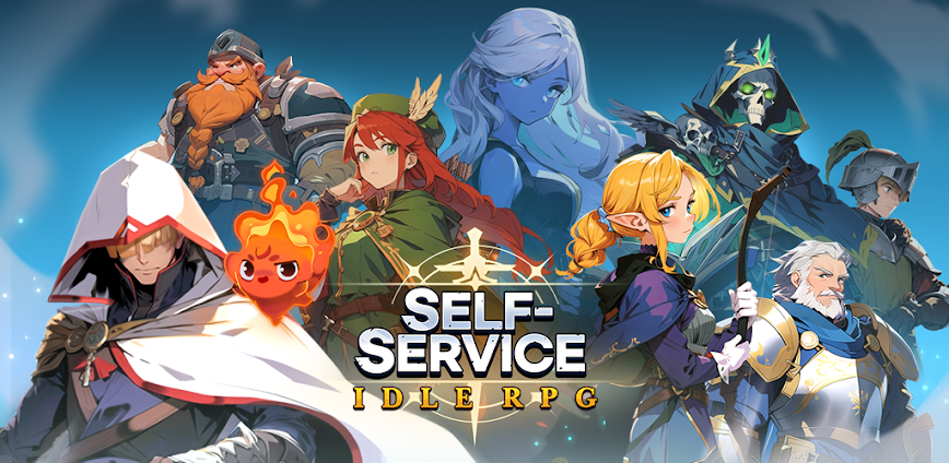 Download Self-Service Knight : idle RPG Mod APK 1.0.82 – (Mod Menu,Weak enemy)