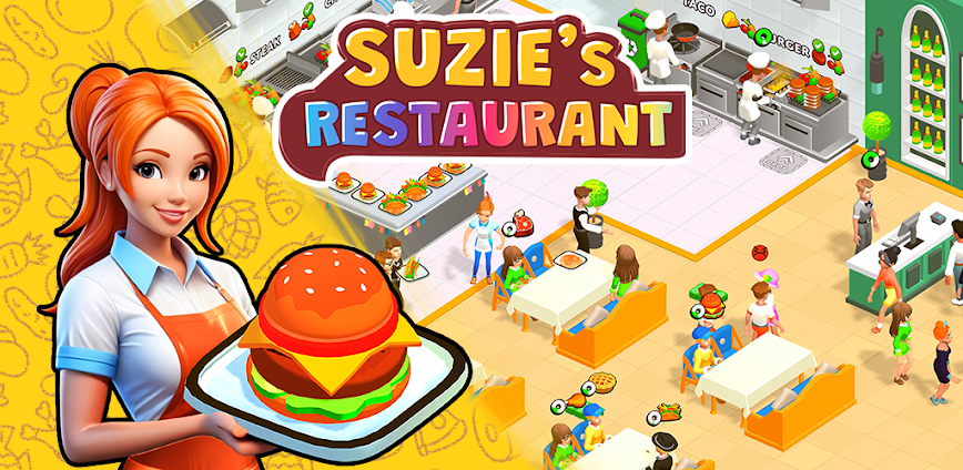 Download Suzy’s Food Restaurant Game Mod APK 24.1.0 – (Unlimited)