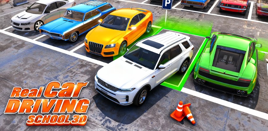 Download Real Car Driving School 3D Mod APK 1.0.5 – (Unlimited money)
