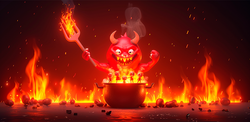 Download Idle Evil Clicker: Hell Tap Mod APK 2.23.12 – (Free purchase)