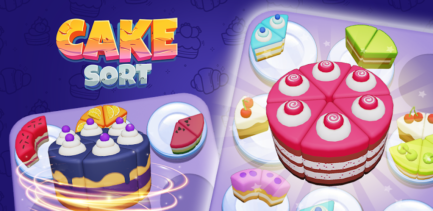 Download Cake Sort – Color Puzzle Game Mod APK 4.7.1 – (Unlimited money)