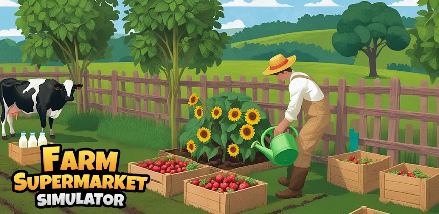 Download Farm Supermarket Simulator Mod APK 53 – (Remove ads,Free purchase,Unlimited money)