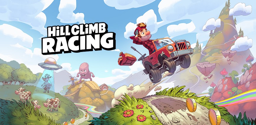 Hill Climb Racing v1.67.6 MOD APK [Unlimited Money/Unlock all Cars]