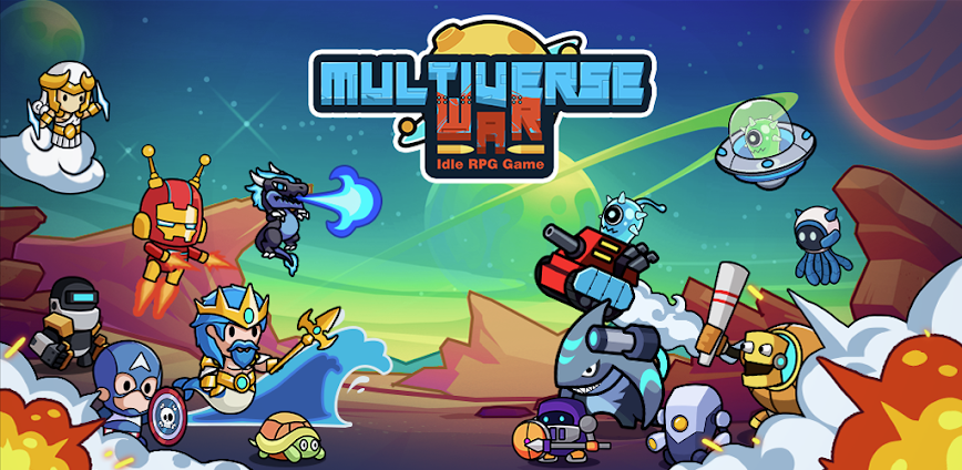 Download Multiverse War: Idle RPG Mod APK 1.1.3 – (Free purchase,Free shopping,Mod Menu,God Mode)