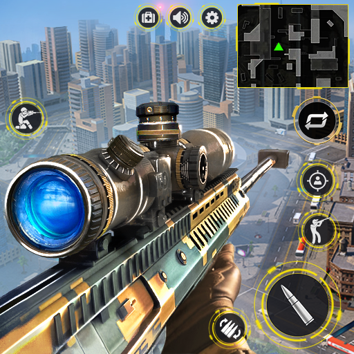 Sniper 3D Assassin v6.12.1 MOD APK [Mega Menu, Coins, High Damage]