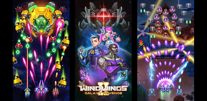 Download WindWings 2: Galaxy Revenge Mod APK 0.0.510 – (Unlimited money)