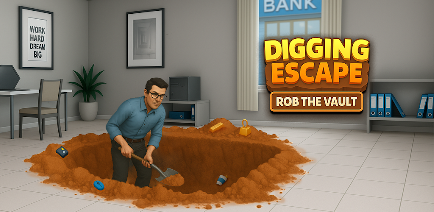 Digging Escape: Rob the Vault