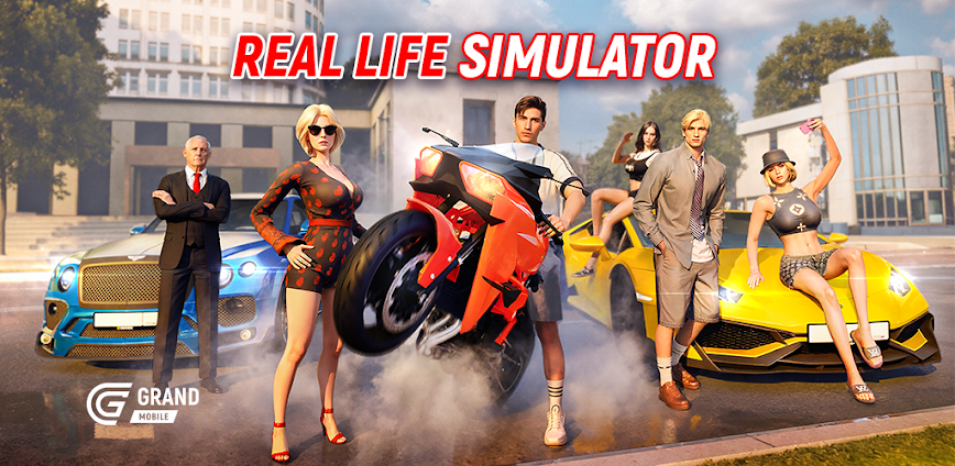 Grand Mobile: RP Life Simulator v51.25getApps MOD APK [Full Game]