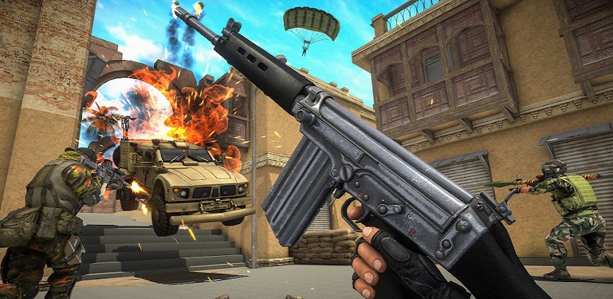 Gun Games 3D: Banduk Wala Game