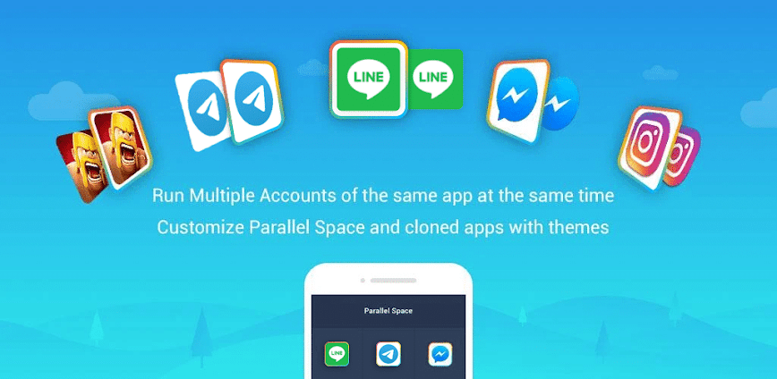 Parallel Space – app cloning