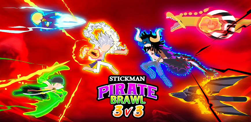 Download Stick Pirates – Brawl 3v3 Mod APK 6.3 – (Mod Menu)