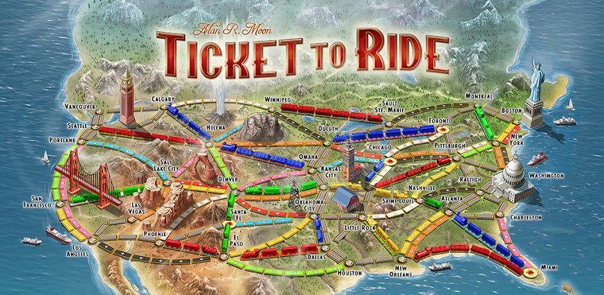 Download Ticket to Ride® Mod APK 1.10.0 – (Unlocked,Full)