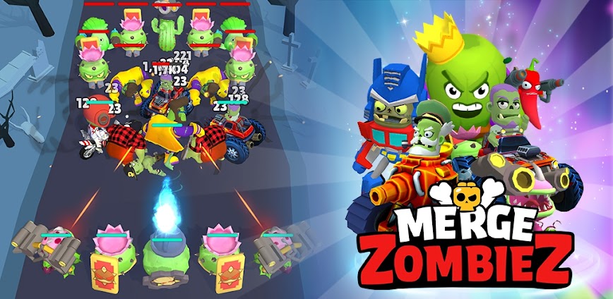 Merge Plants: Idle Zombies