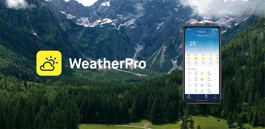 Download WeatherPro: Forecast & Radar Mod APK 5.6.10 – (Remove ads,Unlocked,Premium)