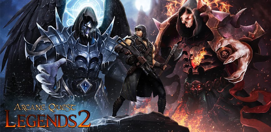 Download Arcane Quest Legends 2 Offline Mod APK 1.0.20 – (Free purchase,Mod Menu,God Mode,High Damage,Invincible,Mod speed)