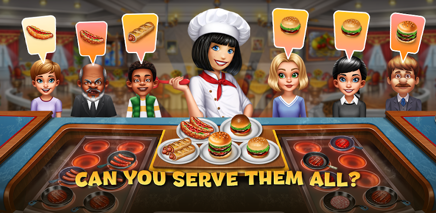 Download Cooking Fever: Restaurant Game Mod APK 26.0.1 – (Unlimited money)