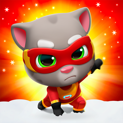 Download Talking Tom: Hero Dash Run Mod APK 25.5.1.10404 – (Mod Menu)