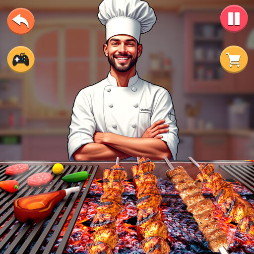 Download Kebab Maker Chef Cooking Games Mod APK 1.6 – (Remove ads,Unlimited money)