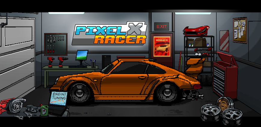 Download Pixel X Racer : Pixel Cars Mod APK 3.4.47 – (Unlimited money)