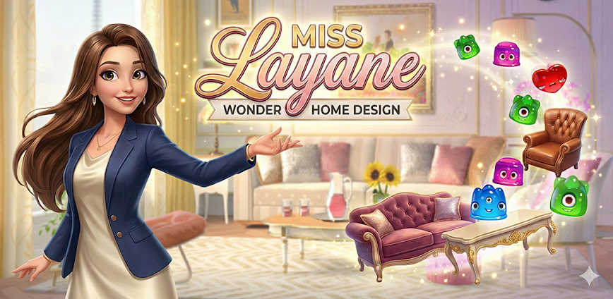 Download Wonder Home Design :Match game Mod APK 1.0 – (Free purchase)