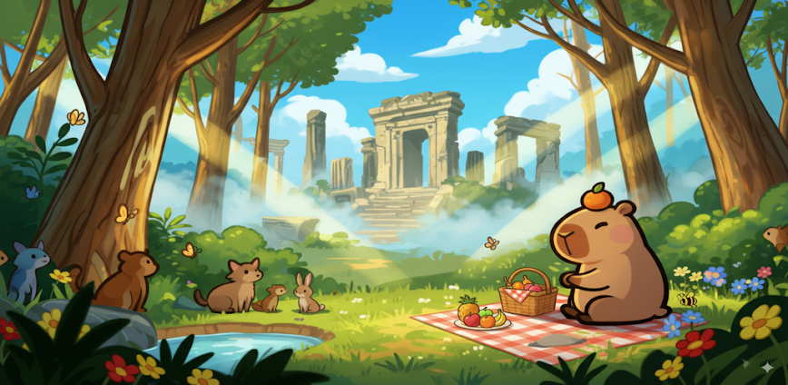 Capybara Adventure: Funny Land