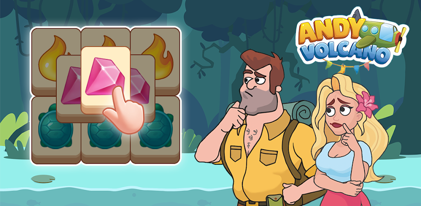 Download Andy Volcano: Tile Match Story Mod APK 1.5.16 – (Unlimited money,Mod Menu)