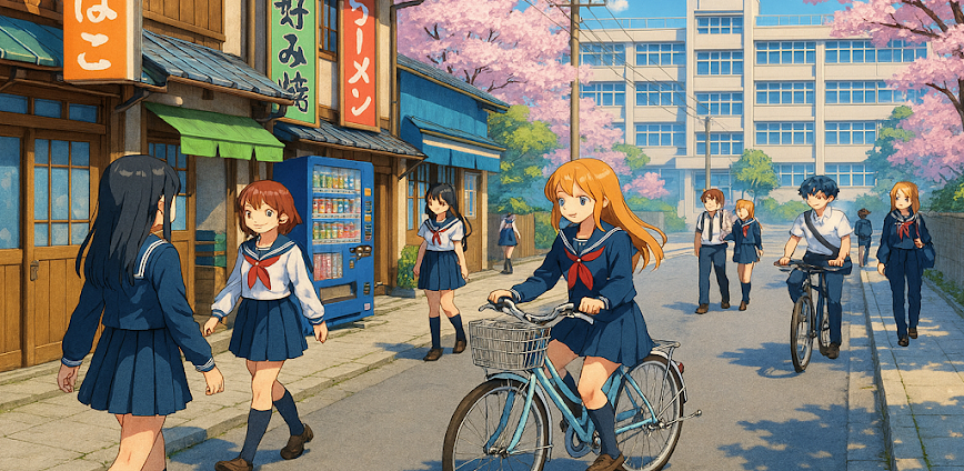 Anime Girl High School Games