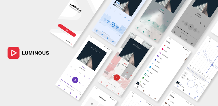 Luminous – Poweramp Skin
