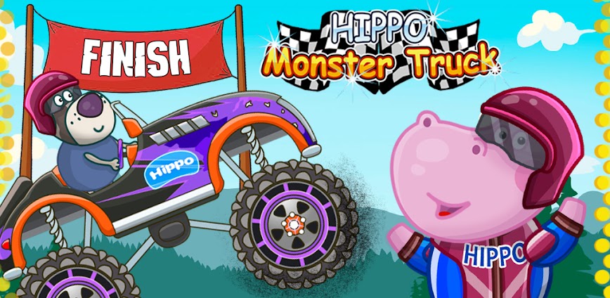 Download Kids Monster Truck Racing Game Mod APK 2.3.1 – (Full)