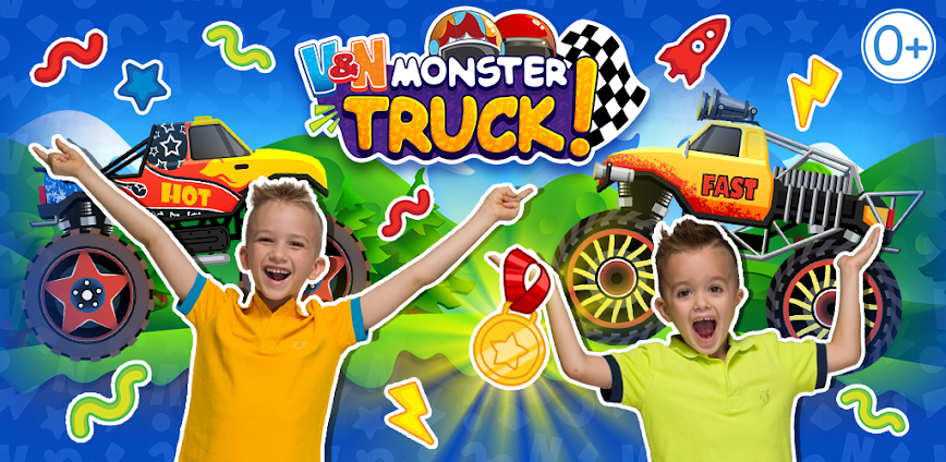 Download Monster Truck Vlad & Niki Mod APK 2.2.1 – (Unlimited money,Mod Menu)