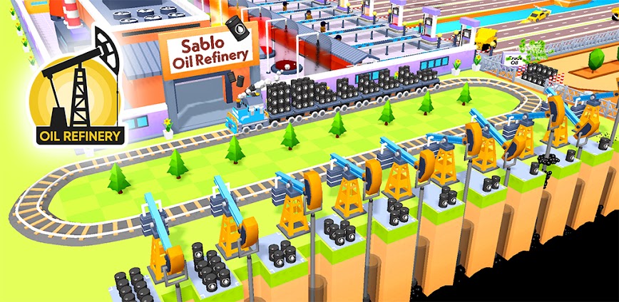 Oil Mining 3D – Petrol Factory