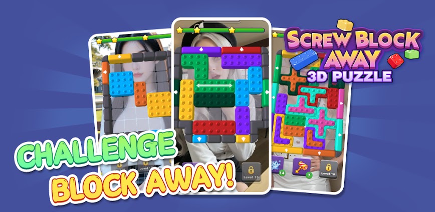 Download Screw Block Away : 3D Puzzle Mod APK 2.4.0 – (Unlimited money,VIP,Free purchase)