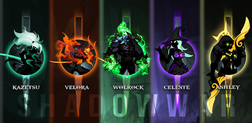 Download Shadow War: Idle RPG Survival Mod APK 1.0.68 – (Unlimited money,Mod Menu)