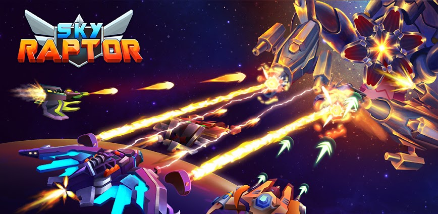 Download Sky Raptor: Space Shooter Mod APK 2.5.8 – (Unlimited money)
