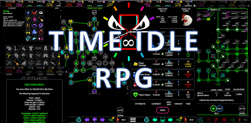 Download Time Idle RPG Mod APK 1.0 – (Free purchase,Mod Menu)