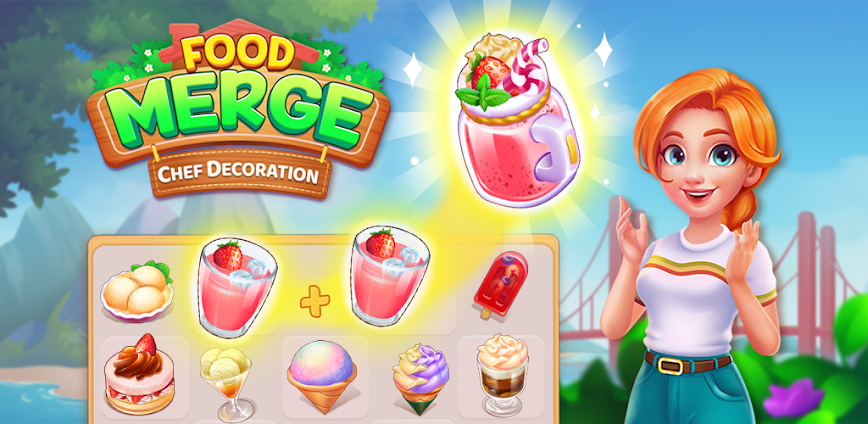 Download Merge Food – Chef Decoration Mod APK 1.0.23 – (Unlimited money,Mod Menu)
