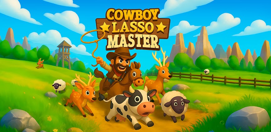 Cowboy Lasso Master: Idle Game