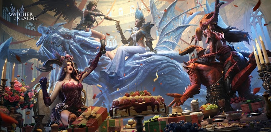 Watcher of Realms v1.5.62.715.1 MOD APK [Unlimited Diamonds/Gold]